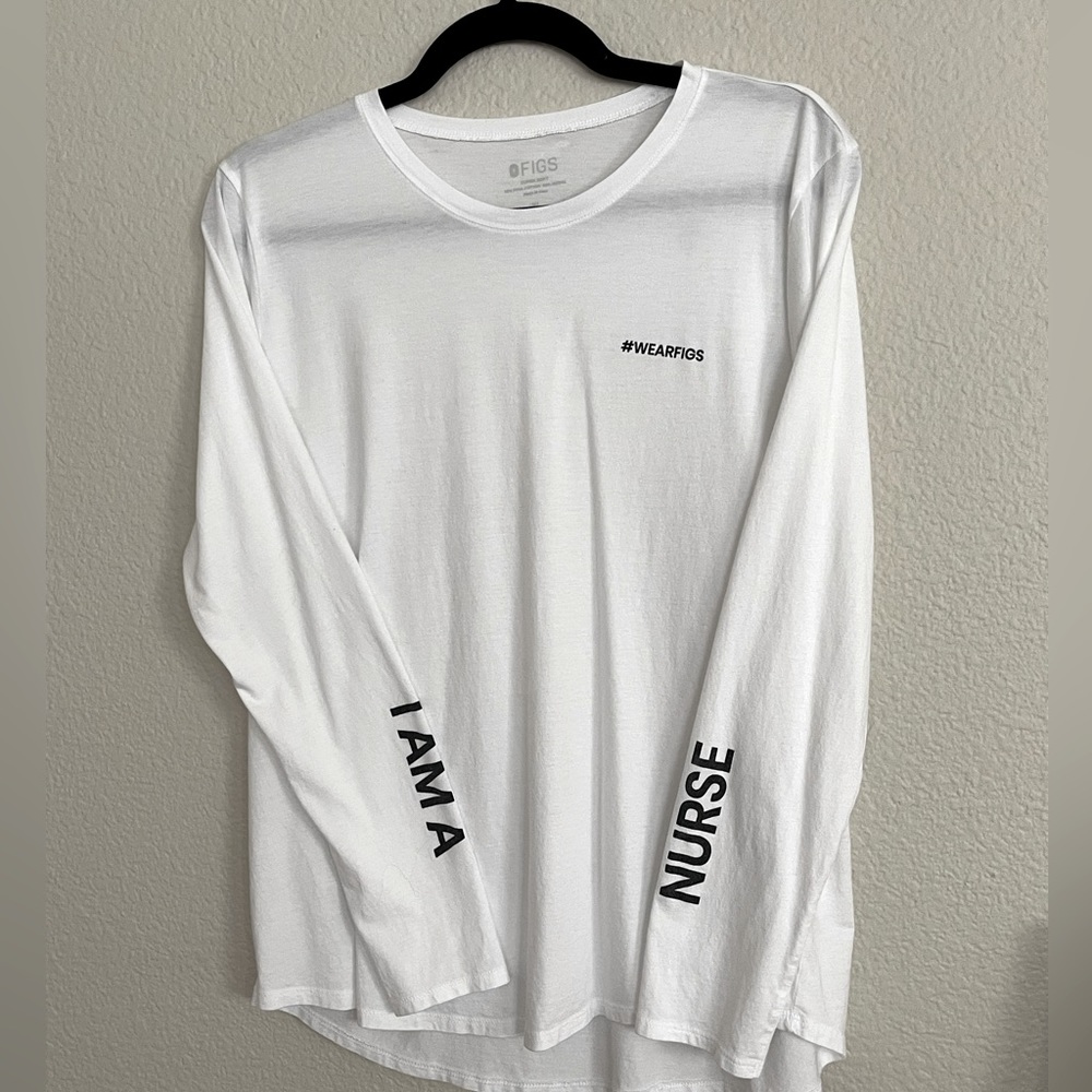 Figs long sleeve • I AM A NURSE tee